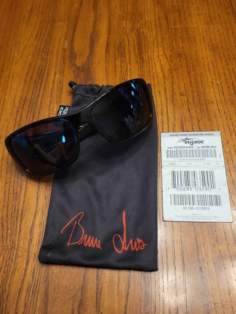 Oakley Hijinx Bruce Irons Signature Series Sunglasses | Polished Black